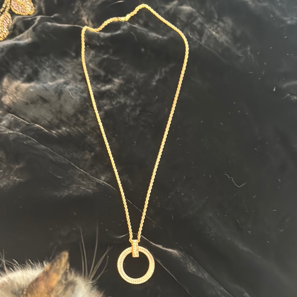 Tiffany Inspired Rose Gold pendant